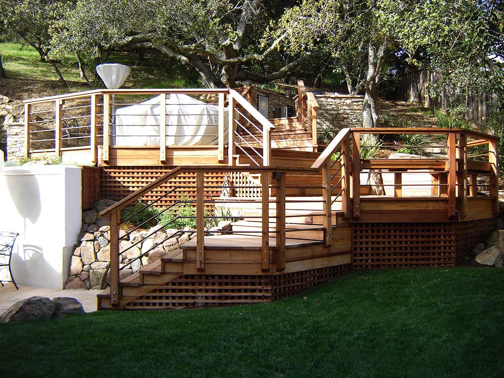 landscaping | garden | deck | san carlos | san francisco peninsula, CA
